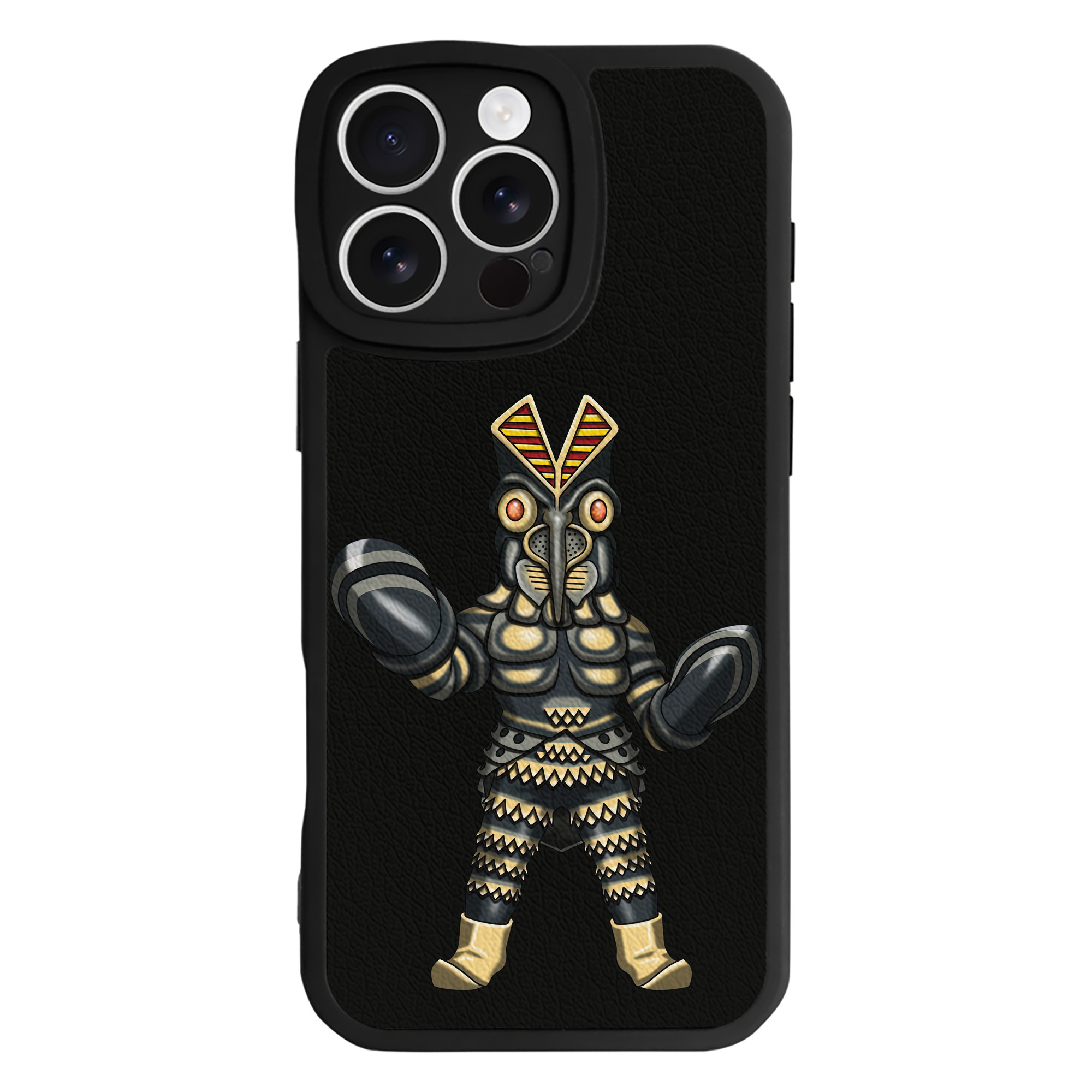 （画像用） ウルトラマン Ultraman 【iPhone 16シリーズ対応】シリコンスマホケース（レザー調） 材質：シリコン